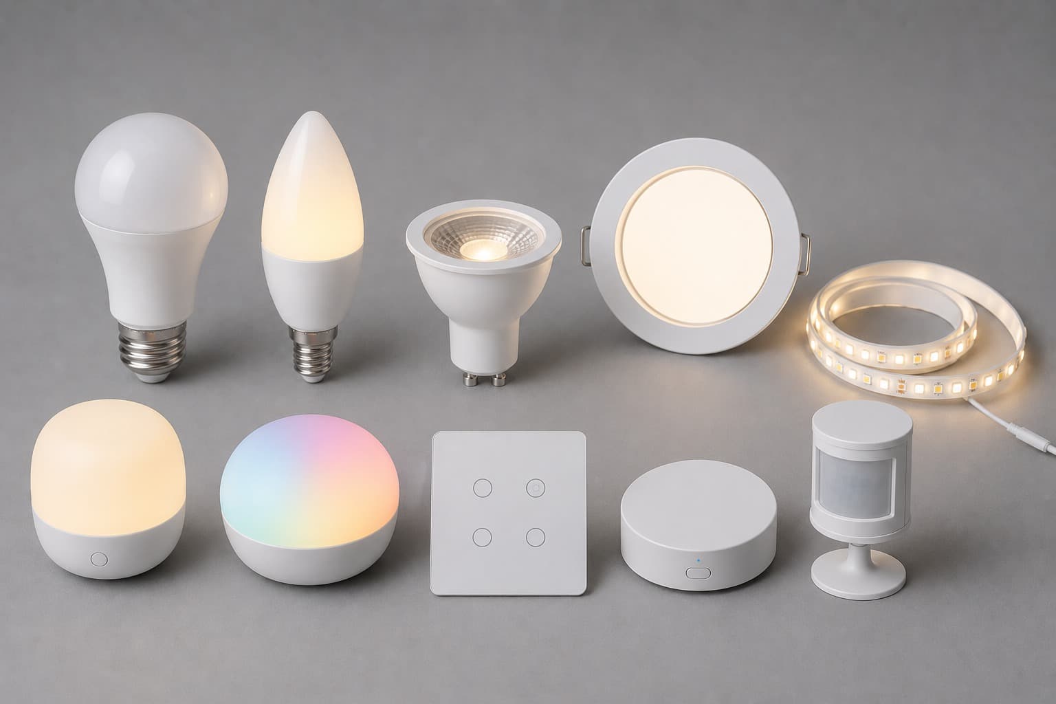 Smart Home Lights — Philips Hue, Wipro, Havells, Syska