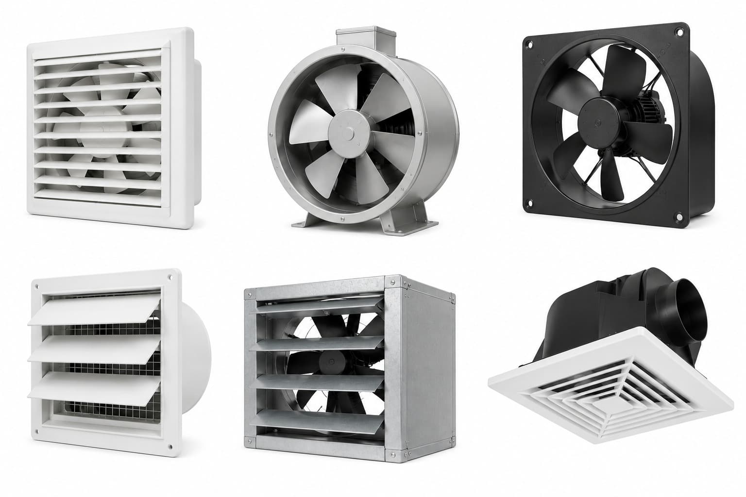 Ventilation Fans — Havells, Crompton, Orient Electric, Usha
